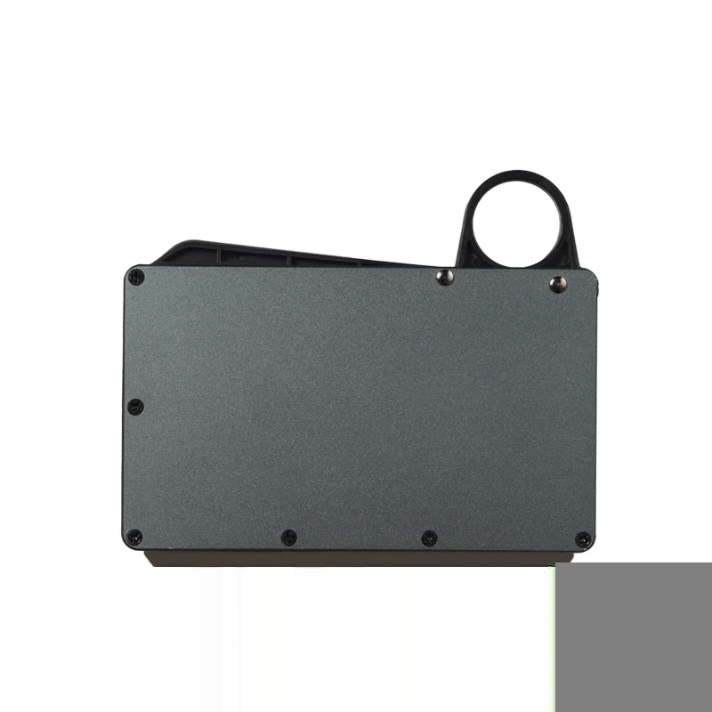 Kemy Anti Rfid Metal Bank Credit Card Holder Men Minimalist Wallets Slim Thin Tactical Business ID Cardholder Case Male Purse