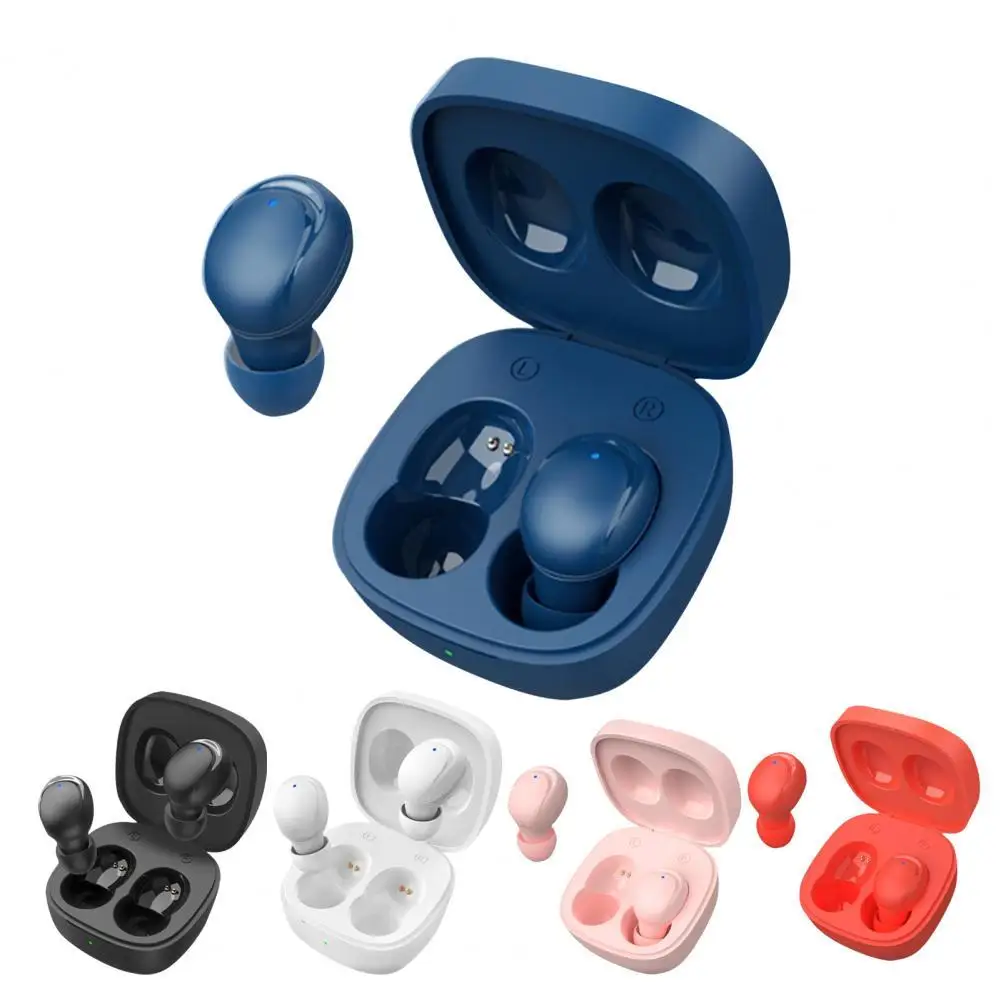 

XY30 Mini Wireless Earbuds Purple Pink White Black Red with Microphone Bass Stereo Bluetooth-compatible V5.0 Earphones for Phone