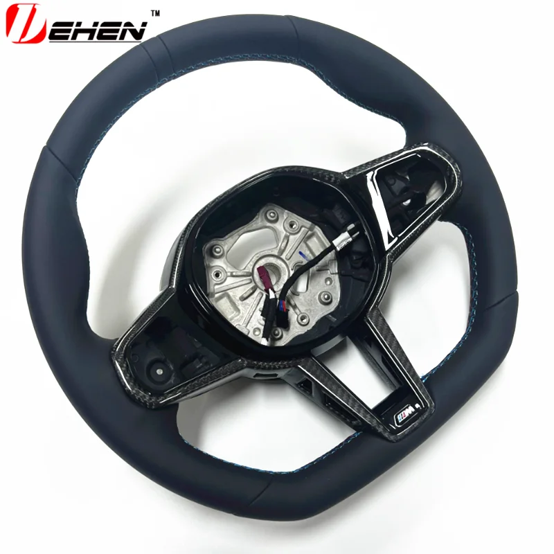 Рулевое колесо из углеродного волокна для BMW New M2 M3 M4 G80 G82 G83 G87 2019-2023 Lerther Old Upgrade 2025