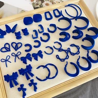 2022 new korean fashion klein blue s925 silver earrings butterfly womens earrings sweet heart earrings for women fashion jewelry