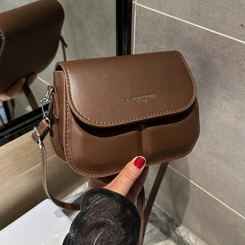 

Fashion Simple Shoulder Bags for Women Small Crossbody PU Leather Handbag Totes Bag Purse