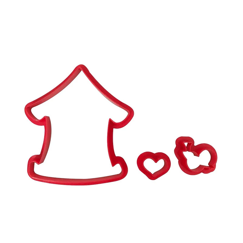 

New Christmas House Elk Baking Mould 3D Cookie Biscuit Stamp Embosser Cutter Cake Fondant DIY Molds Cooking Cutter Fondant Mould