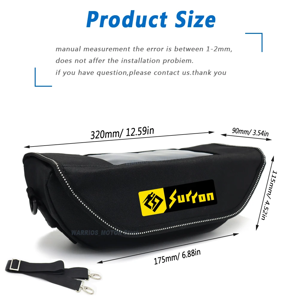 

Для Surron Sur Ron Light Bee X/S/LBX Segway X260 X160 сумка на руль мотоцикла водонепроницаемая дорожная навигационная сумка на руль