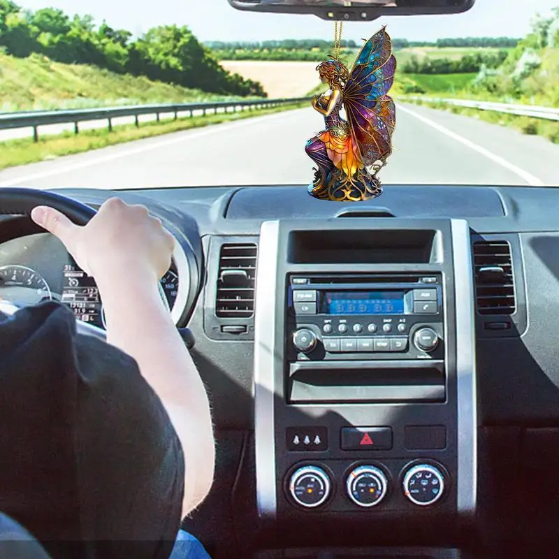 Хэллоуин автомобиль ведьма Шарм фигурка ведьмы подвесная кукла DIY украшения