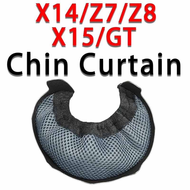 

Занавеска для подбородка мотоциклетного шлема для Shoei X14 Z7 X15 Z8 GT AGV K5 K5S K3SV K1, запасные части, аксессуары