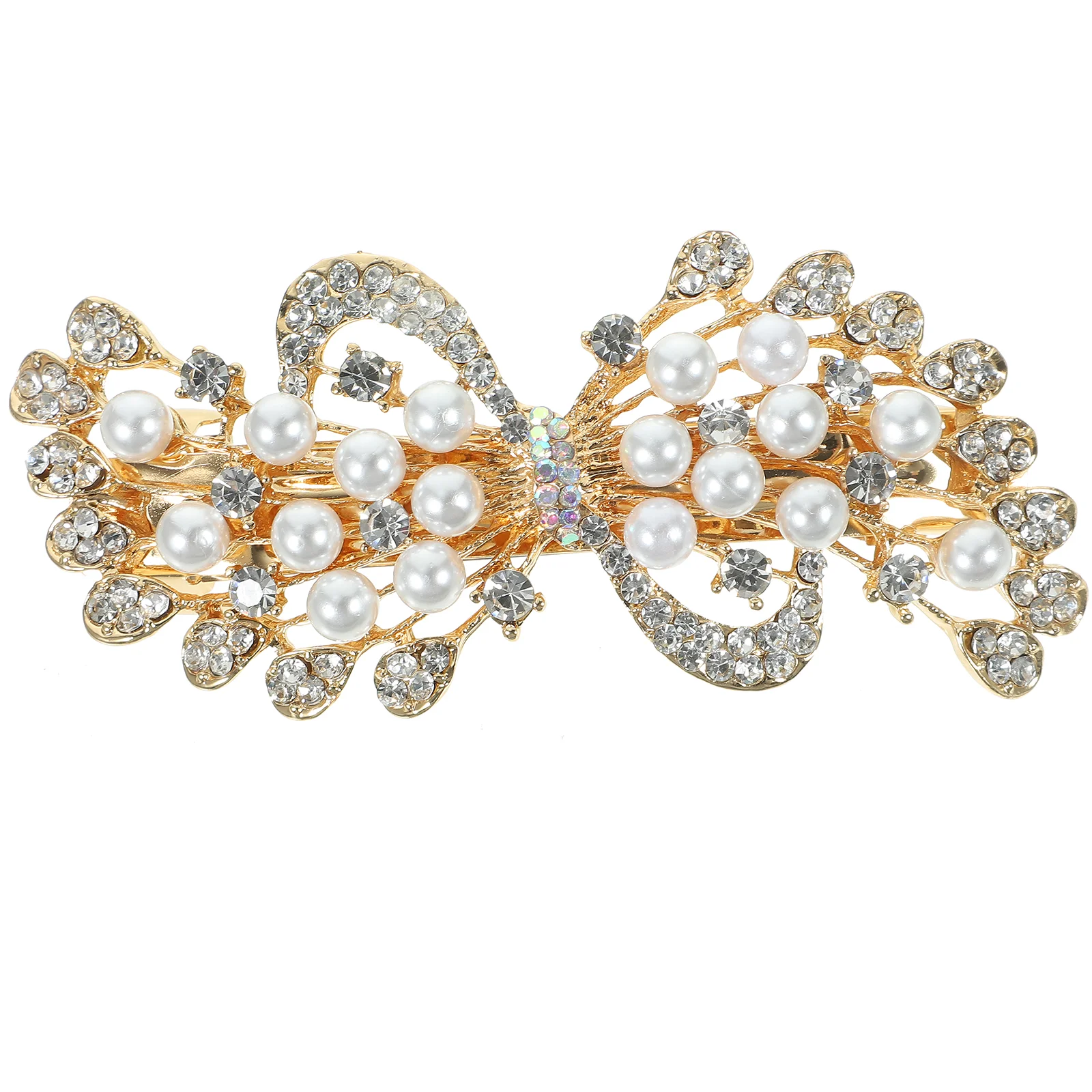 

Headgear Pearl Hair Clip Bride Barrettes for Thick Accessories Clips Decoration