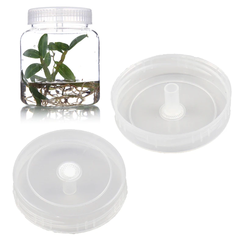 

1Pcs Tissue Culture Bottle Cap Breathable Film Cap For 240ml Resistant Fungus Bottle Cover