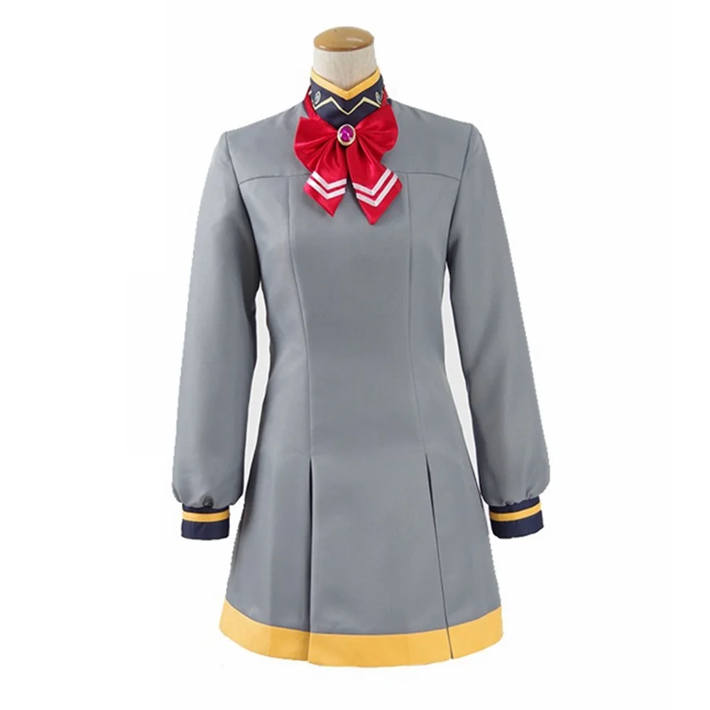 Унисекс аниме Cos Mayura Otomi косплей костюм платье нестандартного размера
