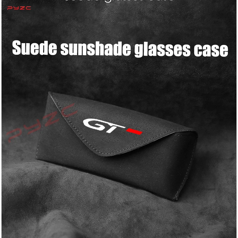 Автомобильный замшевый органайзер для солнцезащитных очков сумка держатель