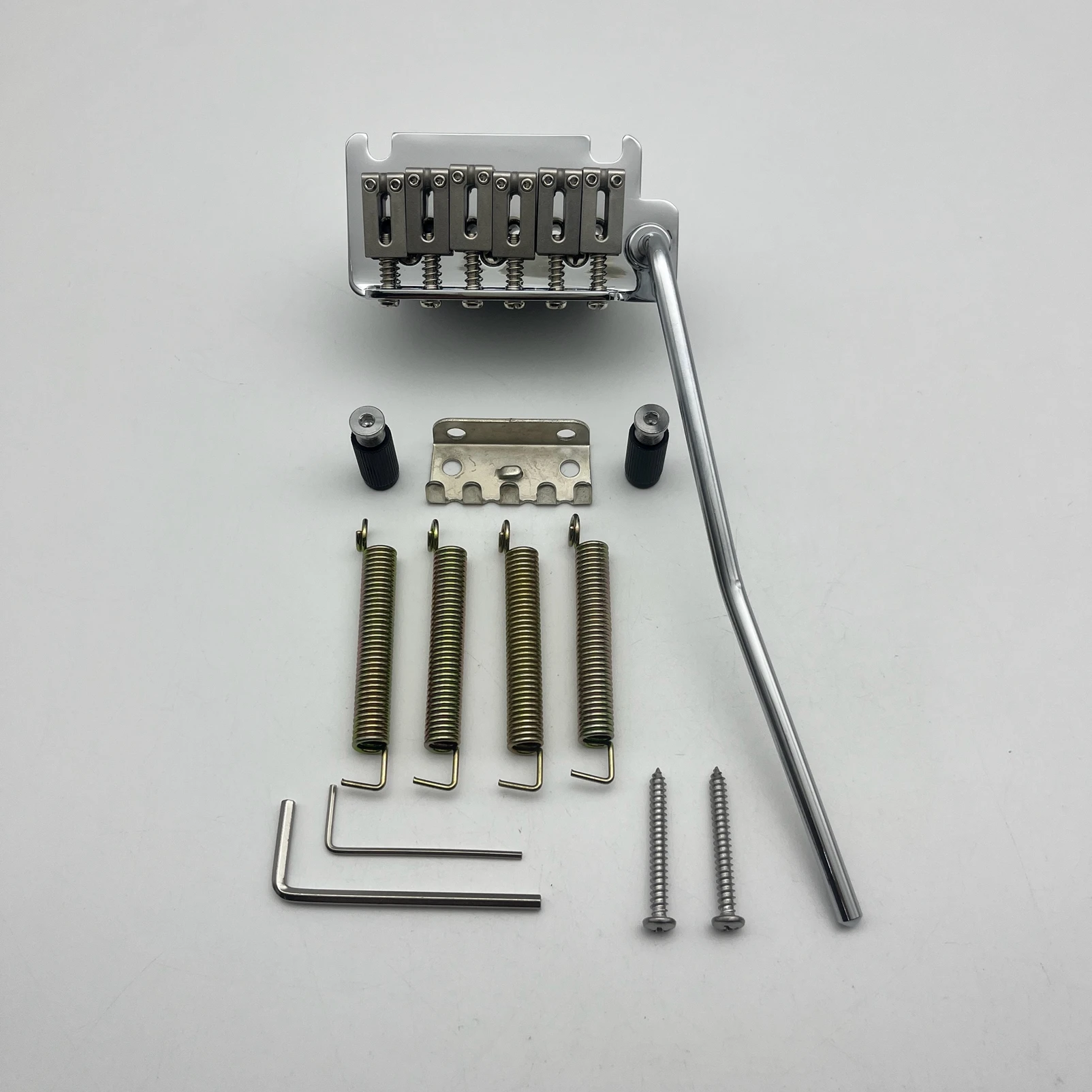 

NEW 2 Point Guitar Tremolo Bridge for ST Guitar STEEL BLOCK-Chrome