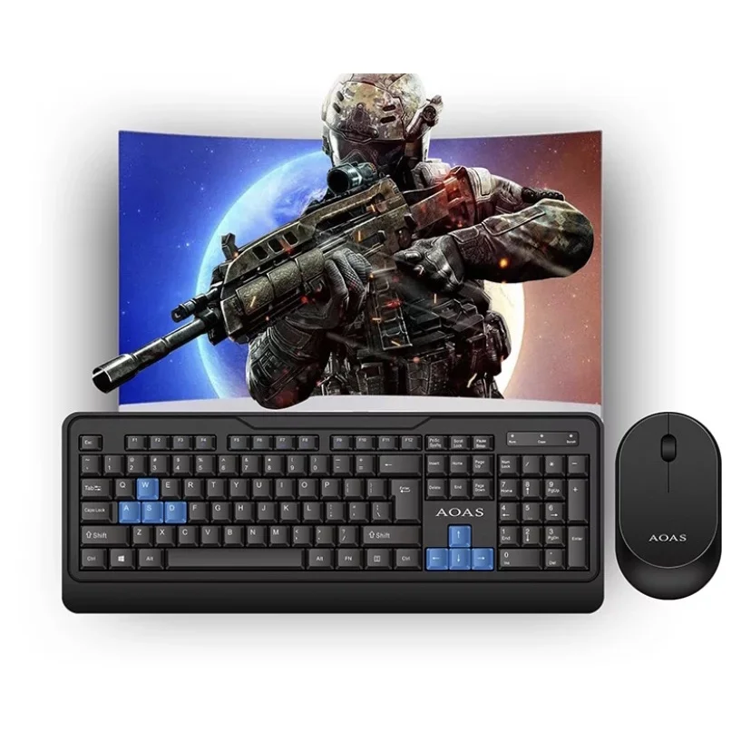 

Wb-8012 Wireless 2.4GHz Keyboard And Mouse Combo