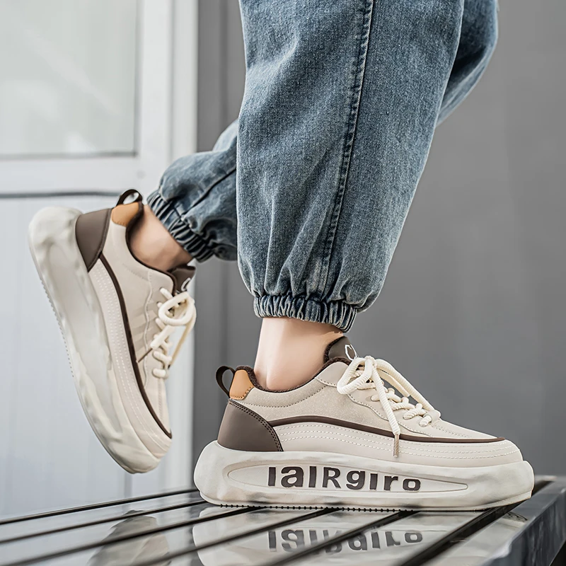 2024 Nem модная и теплая мужская обувь осенне-зимняя популярная толстая бархатная