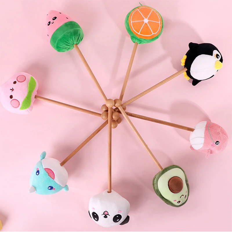

1PC Cartoon Cute Massage Hammer Beating Hammer Stick Plush Small Hammer Neck Shoulder and Leg Hand-held Back Beating Artifact