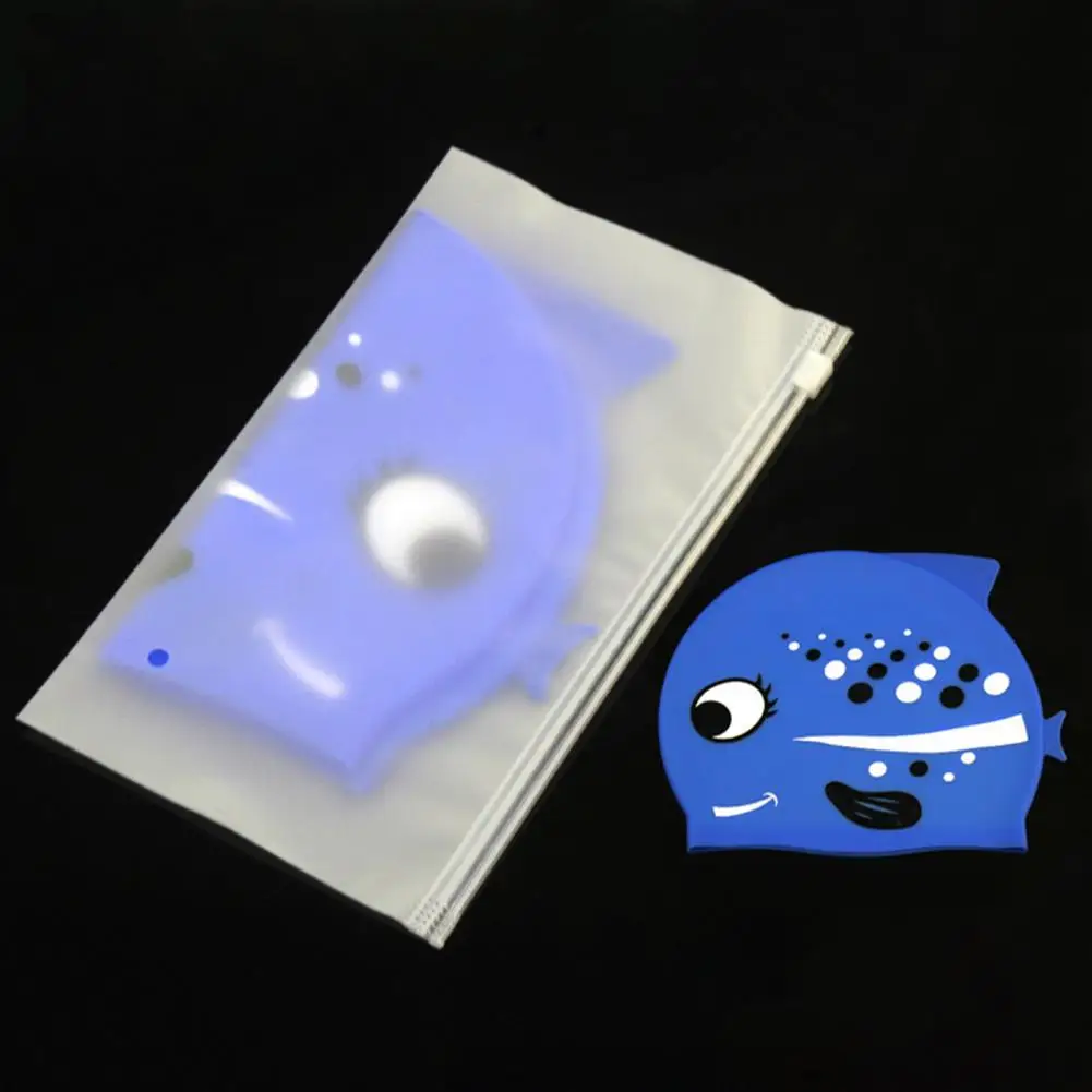 

Шапка для плавания непроницаемая шапка для плавания эргономичная мягкая Симпатичная шапка для плавания для мальчиков и девочек