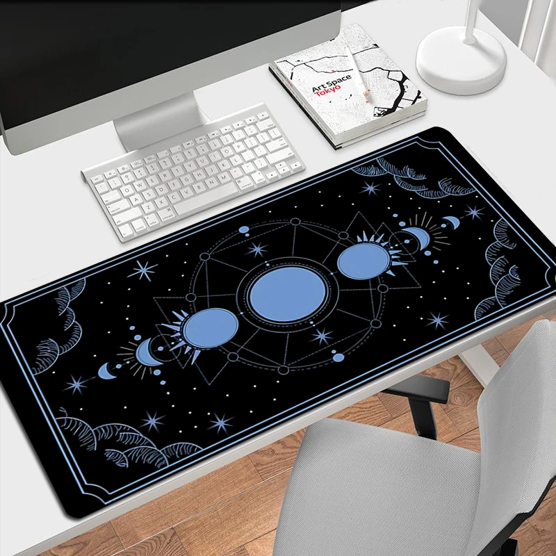 

Mause Pad Moon Star Card Mouse Pads Pc Gaming Accessories Mousepad Gamer Non-slip Mat Deskmat Mausepad Mats Keyboard Cabinet Xxl