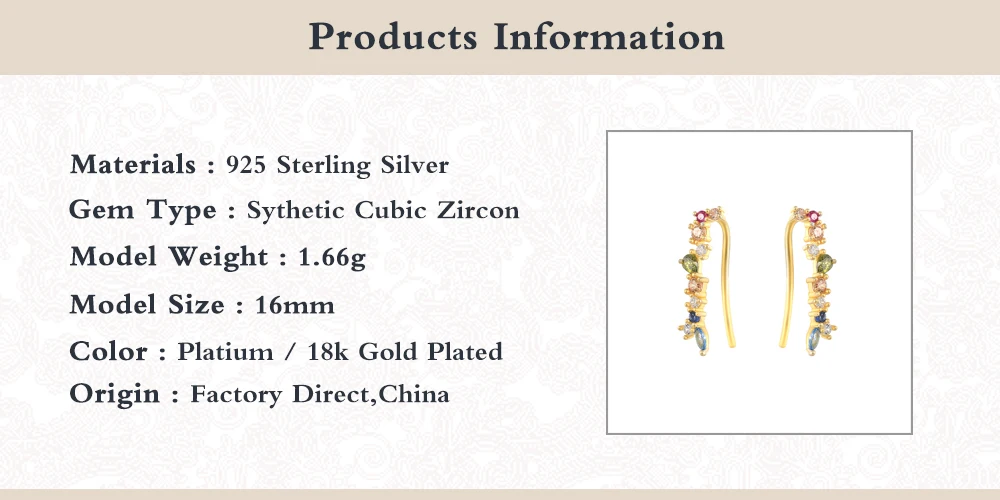 Женские длинные серьги-гвоздики CANNER минималистичные круглые серьги из