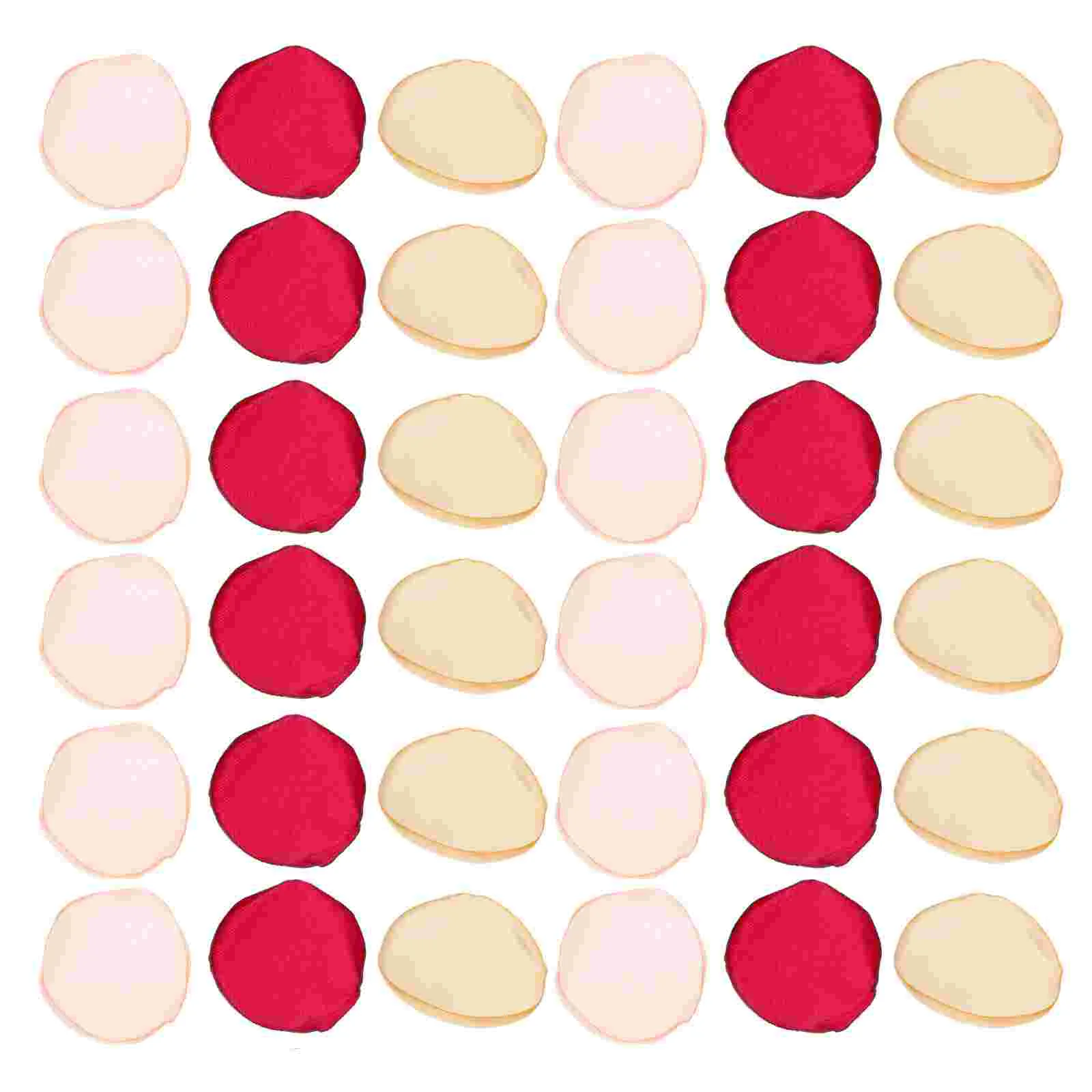 

400pcs Artificial Rose Petals Rose Leaf Petals for Valentine Day Wedding Flower Decoration Ornament ( Multi Color )