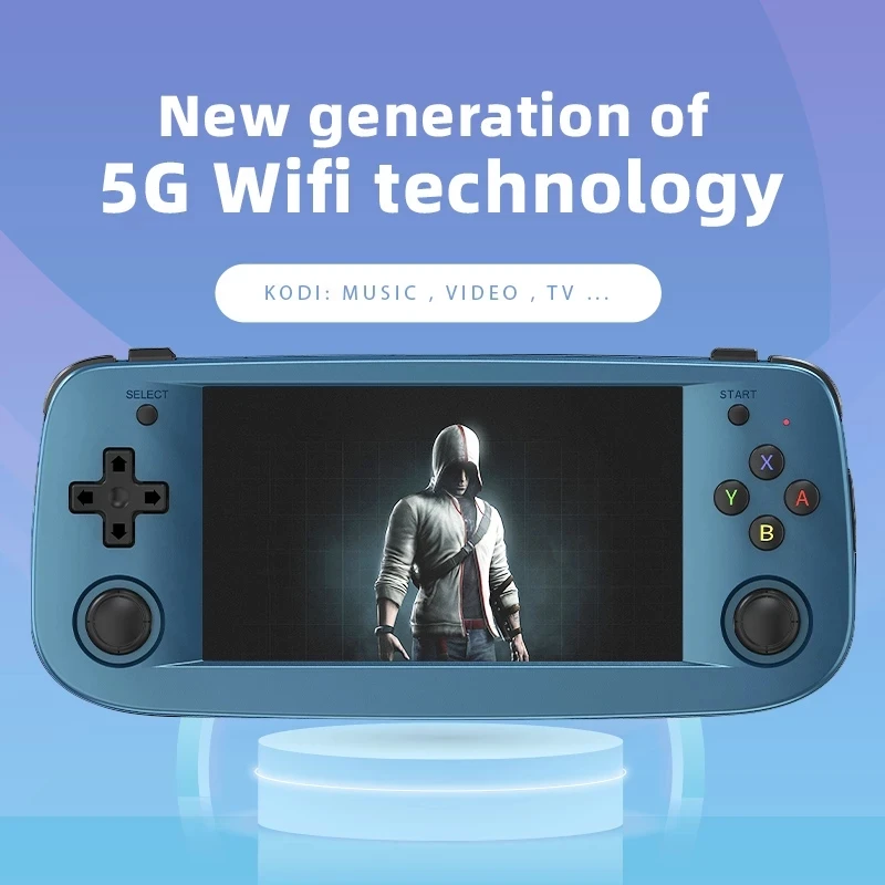 

Anbernic RG503 2022 New Retro Video Game Console LINUX System 4.95Inch Full View Screen WIFI 1.8GHz Portable Handheld Consoles