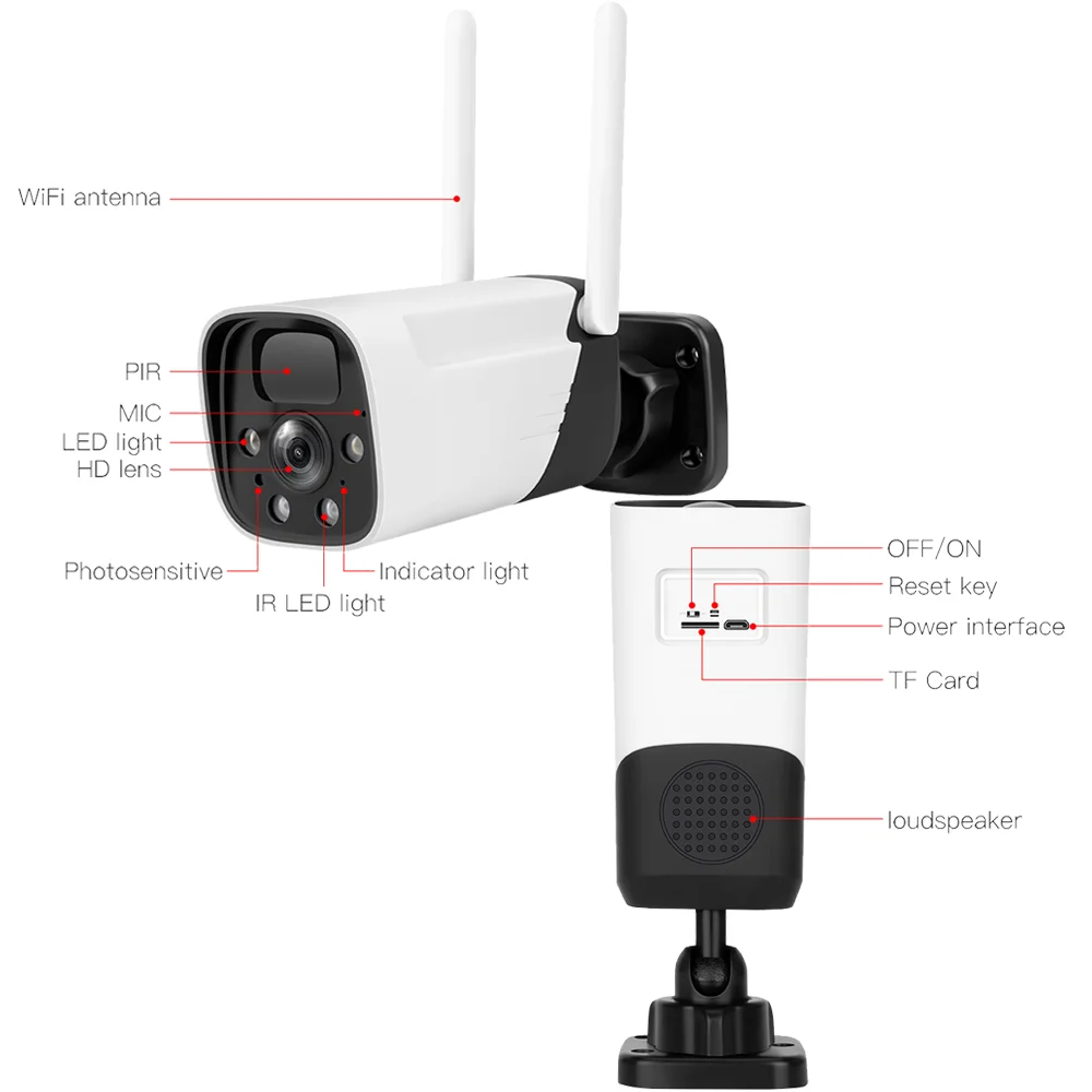 Vstarcam CB11 солнечная панель 2 МП IP Wi-Fi камера с низким энергопотреблением ИИ