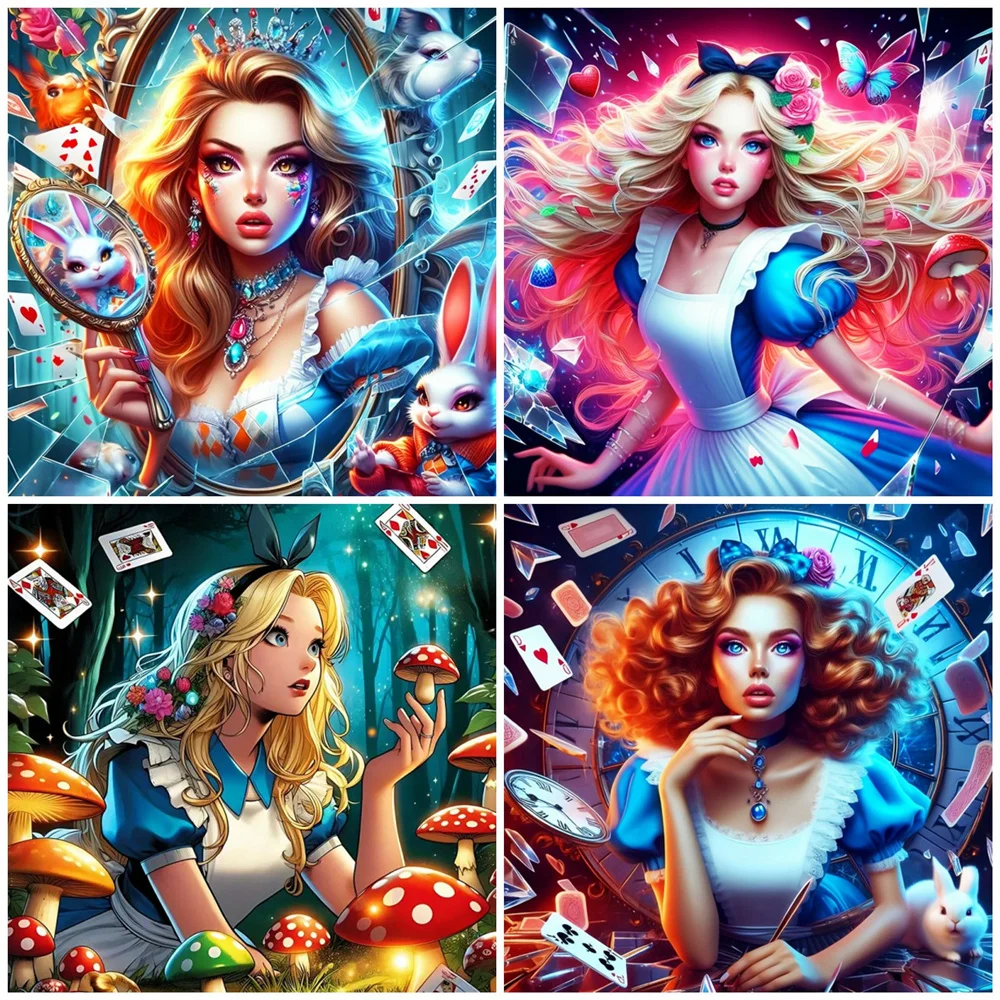 Алмазная живопись Disney картина из искусственных страз мультяшная вышивка