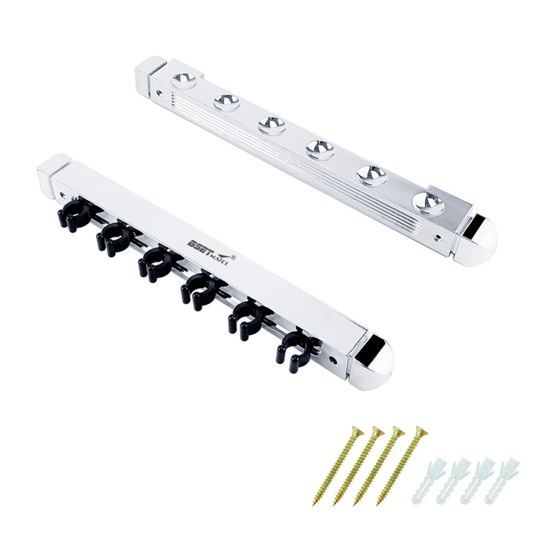 

BSET MATEL Multifunction Portabl 6 Holes Fishing Rod Holder For Garage Gear