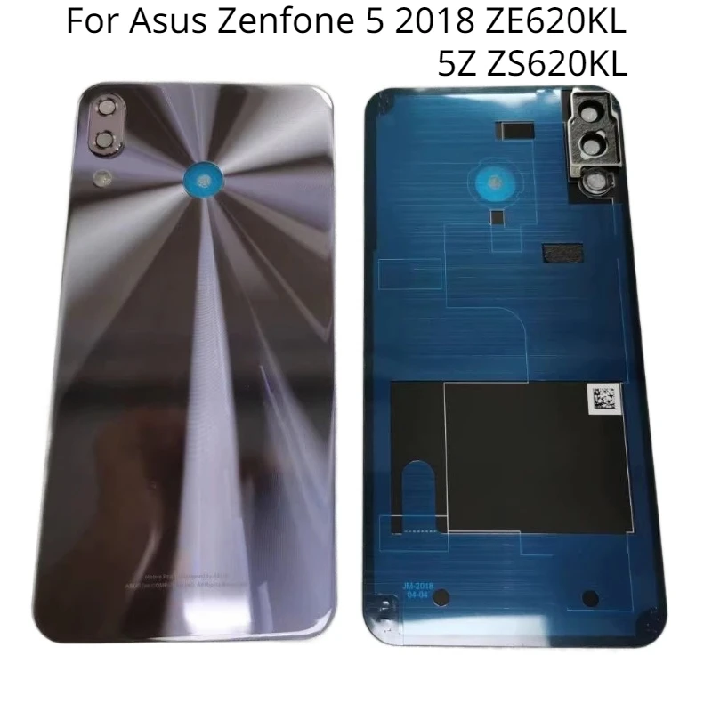 Для Asus Zenfone 5 2018 ZE620KL 5Z ZS620KL задняя крышка батарейного отсека Панель Ремонт стекло с
