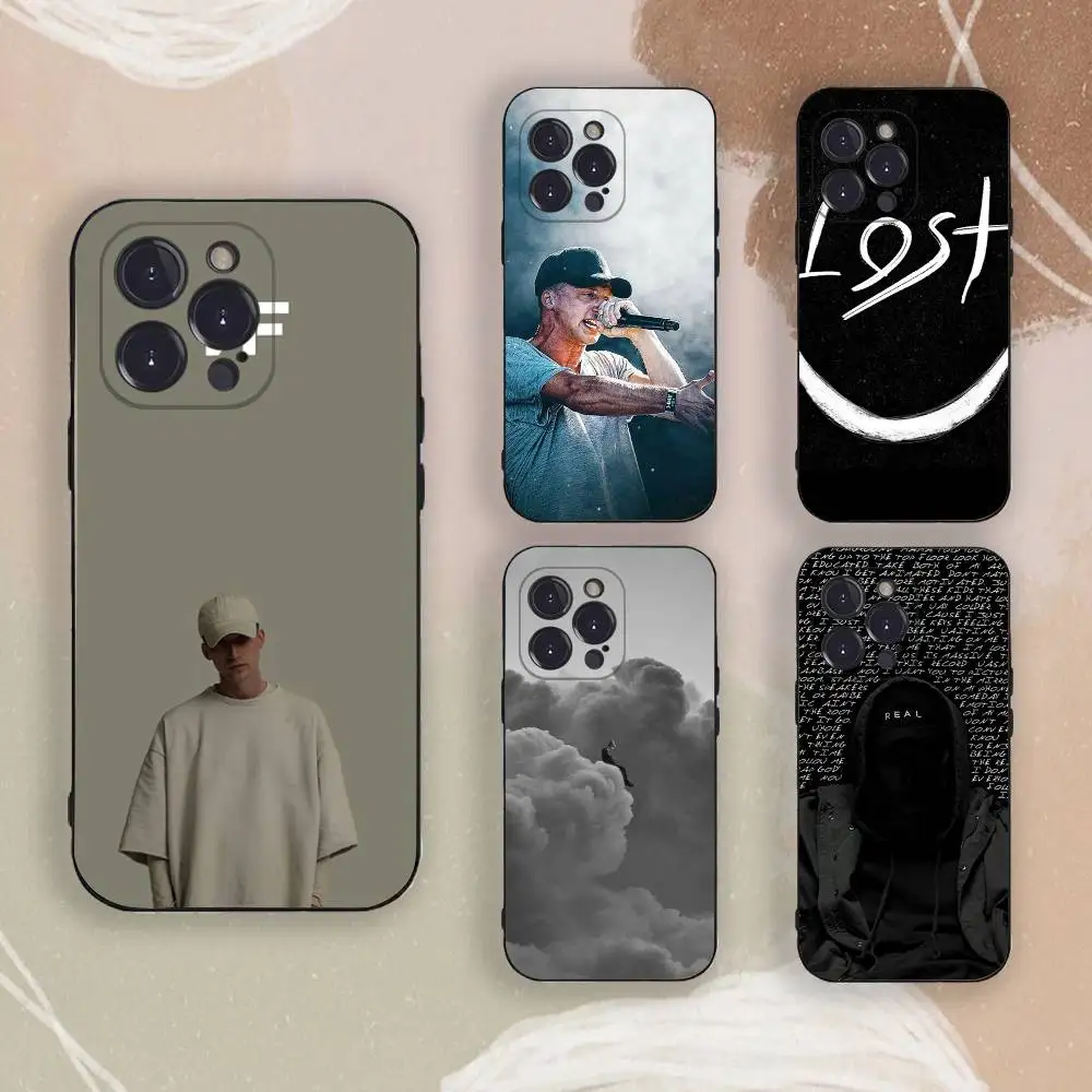 Фото Чехол для телефона NF Rapper для iPhone 17, 16, 15, 14, 13, 12, 11, Pro, Max, Plus, мягкий, черный №1