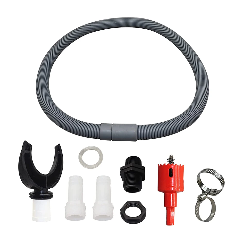 

Rain Catcher Rain Barrel Diverter Rainwater Collection System 1 Set 100cm Flex Hose Durable Rain Water Collector