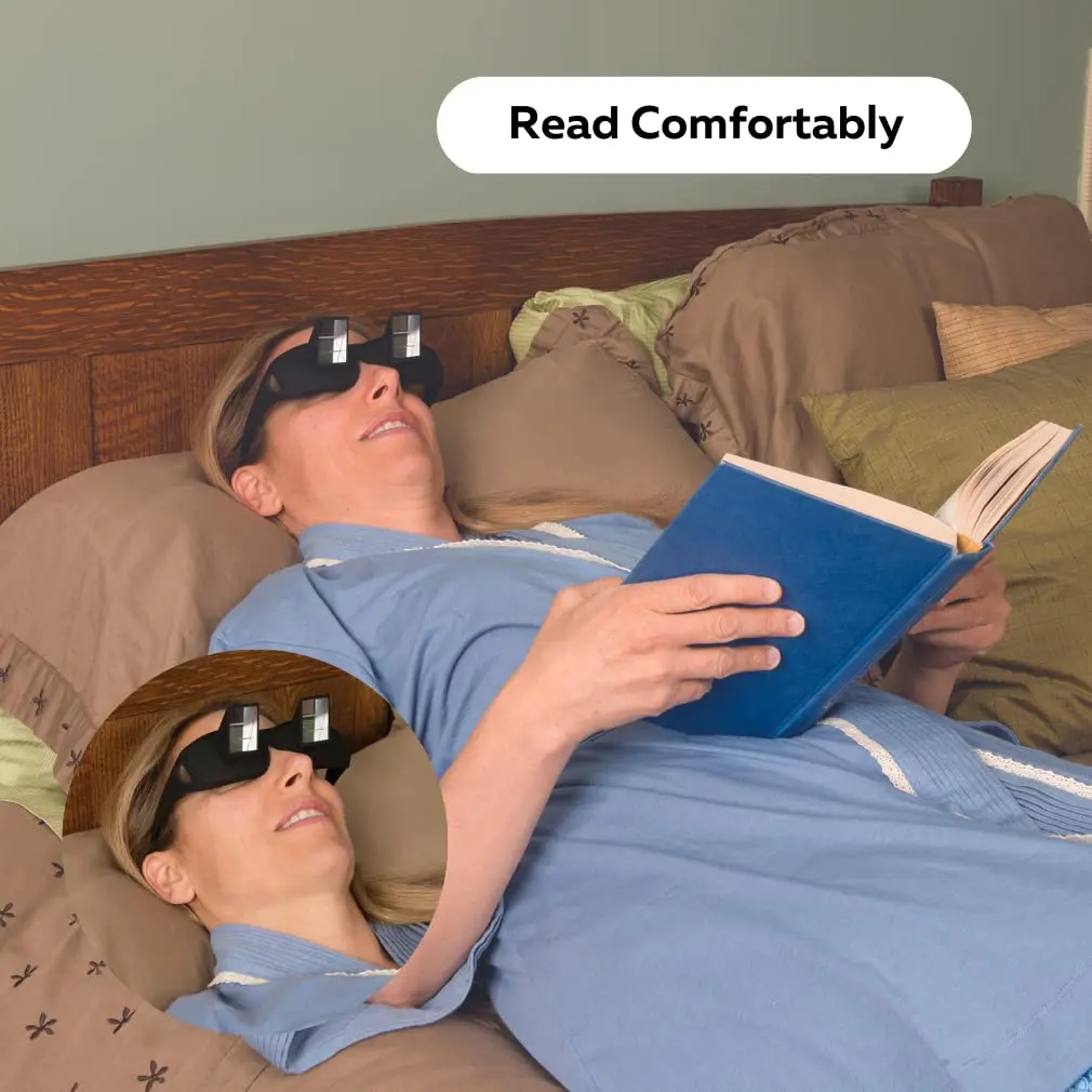 

Amazing Lazy Periscope Horizontal Reading TV Sit View Glasses On Bed Lie Down Bed for Lying down watching tv