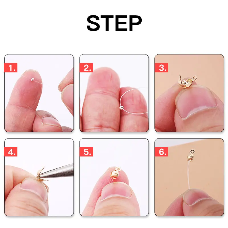 QIAO металлические ювелирные изделия застежки из 14-каратного золота крючки для