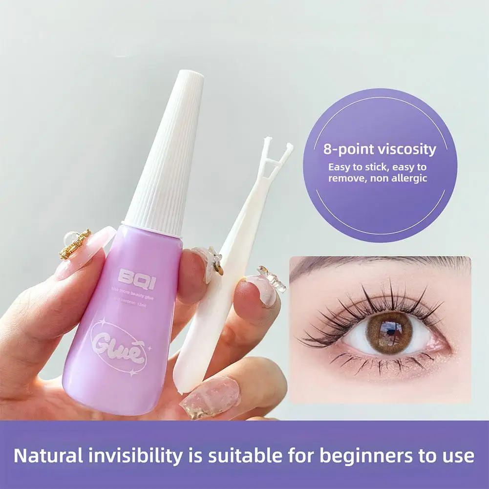 Клей для ресниц Прозрачный клей накладных Водонепроницаемый долговечный