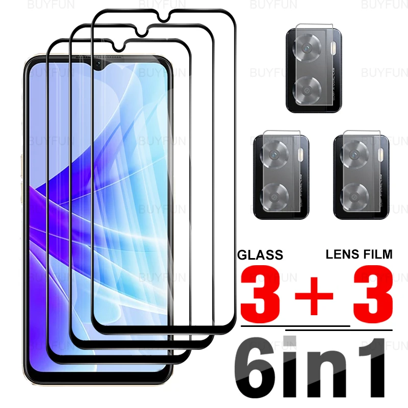 for-oppo-appo-orro-a77s-656inch-6in1-hd-black-edge-tempered-glass-case-screen-protector-for-oppo-a77-5g-a77s-camera-lens-film