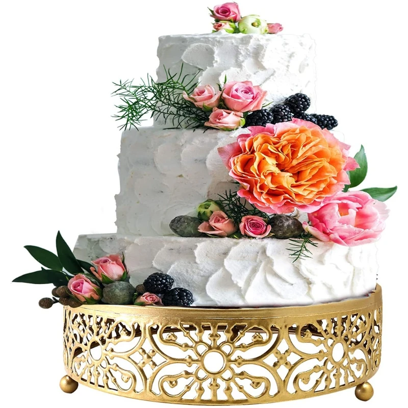 8/12 дюймов Круглая металлическая для подставки пирожных держатель Десерт Сыр