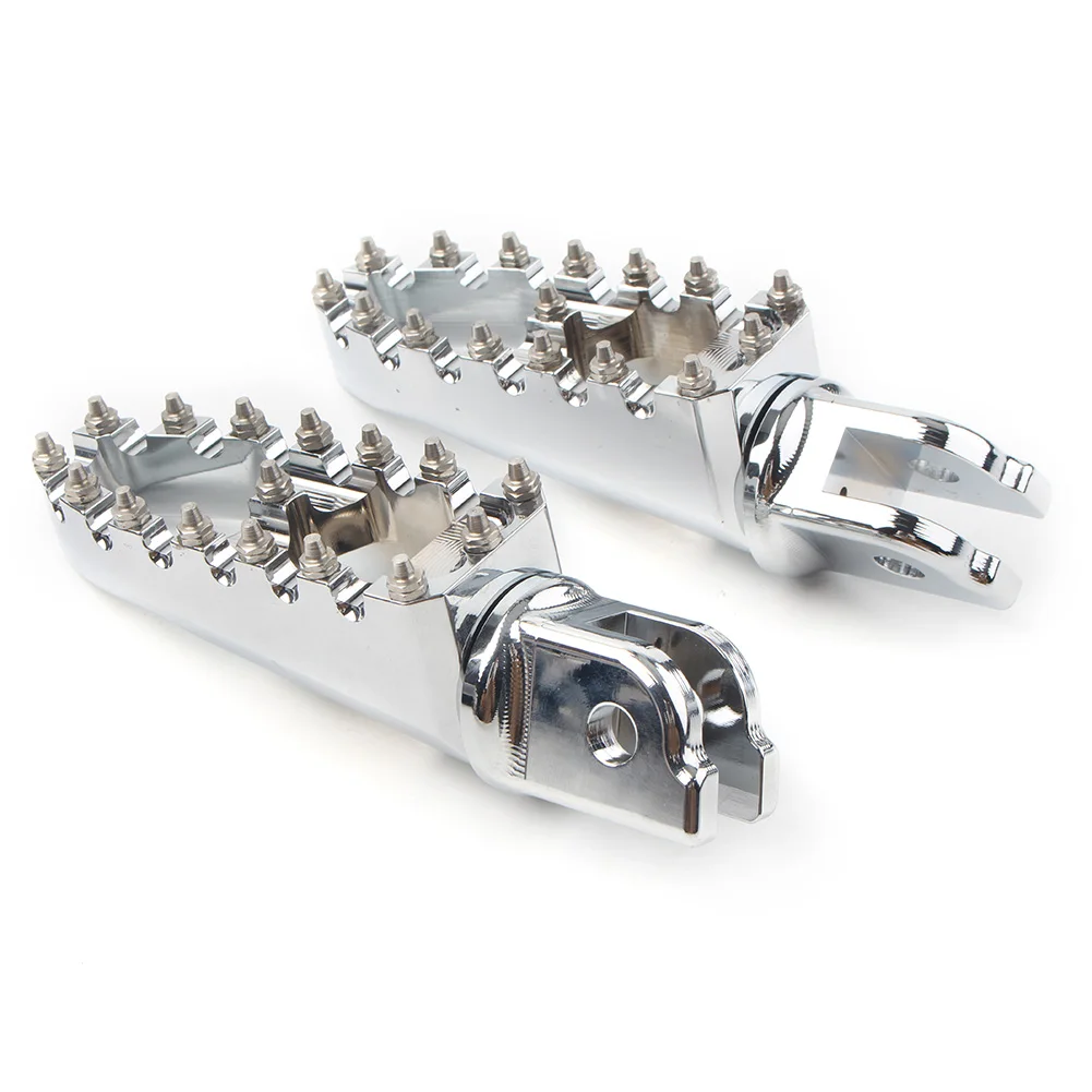 Мотоциклетные широкие подножки передние для Harley Glide Sport FLSB Street Bob FXBB Low Rider FXLR MX Style