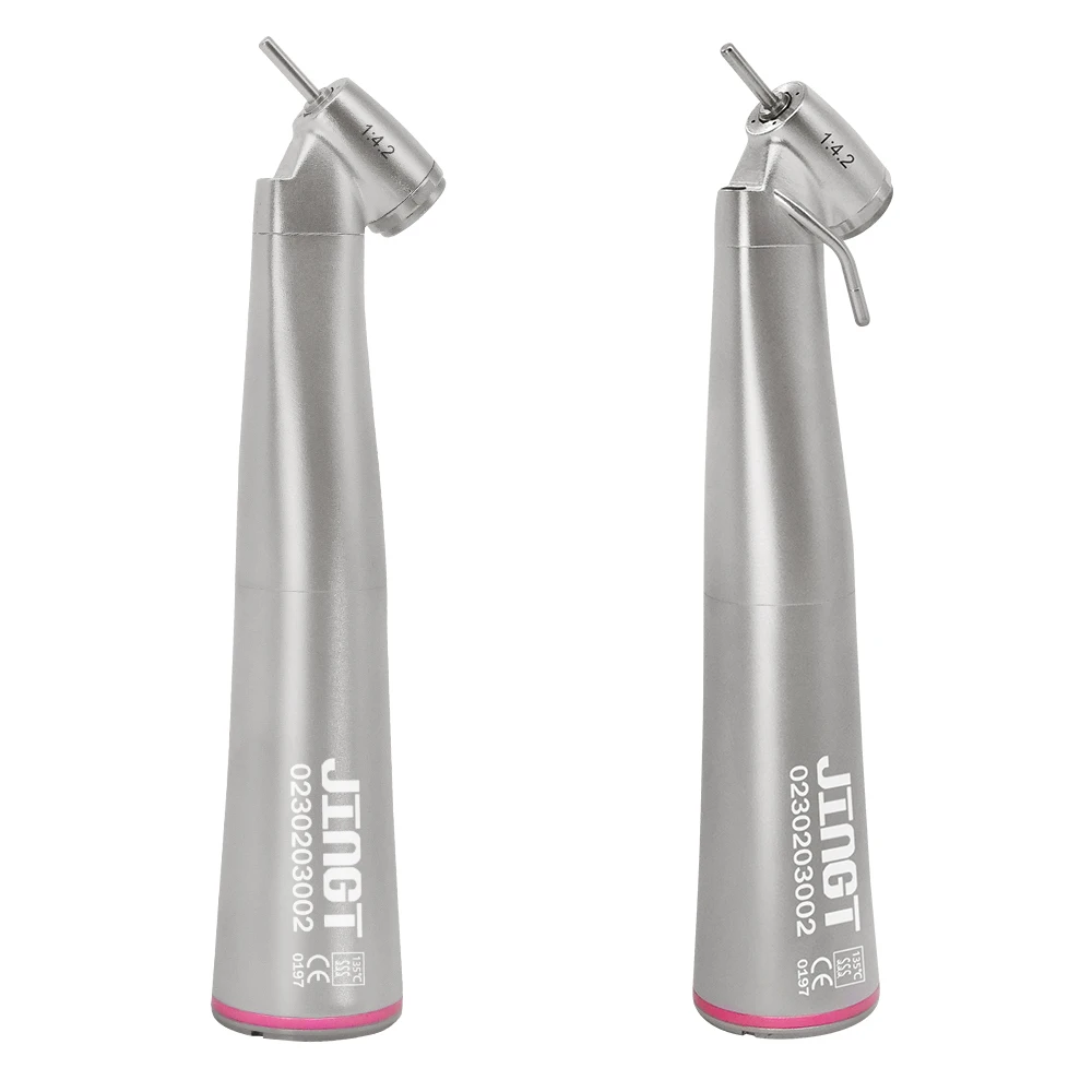 

JINGT oral health handpiece 45 LED 1:4.2 Increasing Contra Angle Electric Micromotor for Cutting Wisdom Teeth Oral Instruments