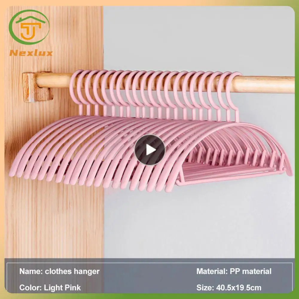 

Durable Clothes Hangers Bold Drying Rack Semi-circle Wet And Dry Home Dress Organizer Coat Hanger Seamless Save Closet Space