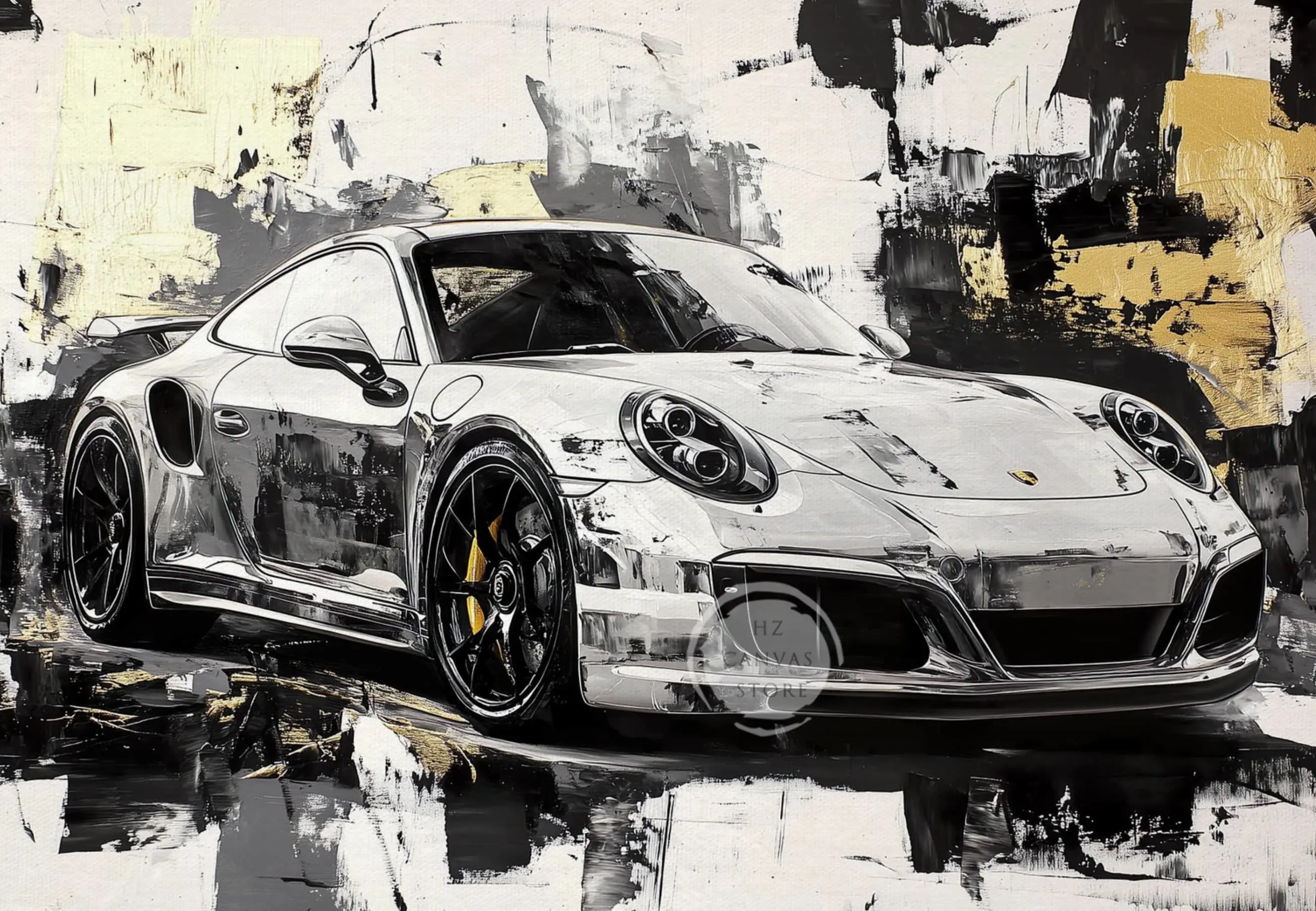 

Современная печать на холсте "Автомобили"