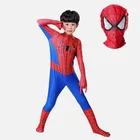 Детский костюм Человека-паукаВеномДэдпула, детские колготки для косплея Мстителей для мальчиков и девочек, костюмы с маской супергероев на Хэллоуинкарнавал