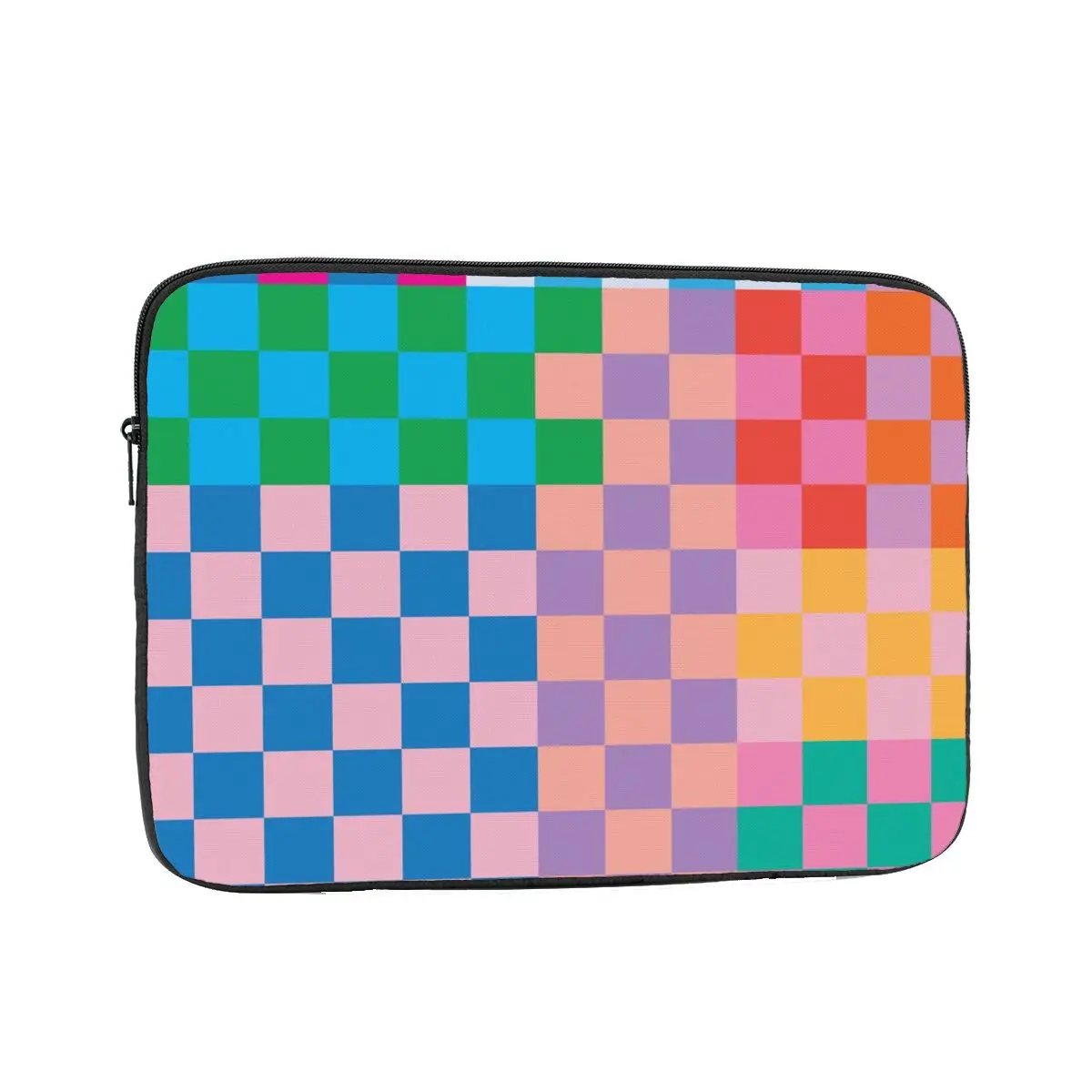 Checkerboard Collage Laptop Sleeve Cover Bag for Macbook Air