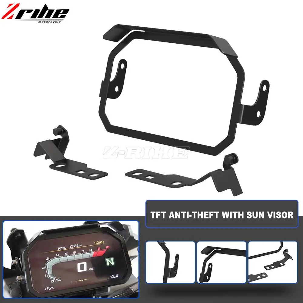 

F750GS F850GS TFT anti-theft Guard with sun visor For BMW F750 F850 750GS 850GS 2018 2019 2020 2021 2022 2023 F 750 850 GS GS750