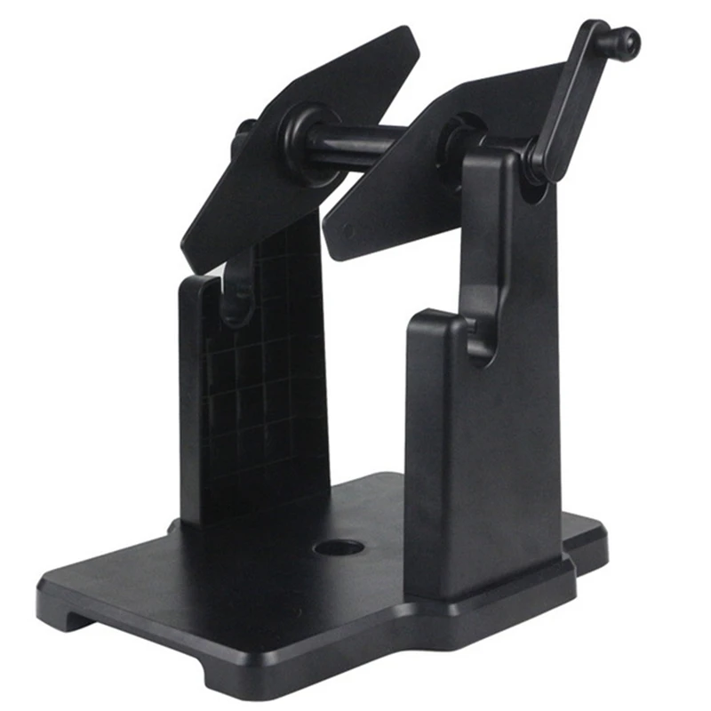 

External Rolls Label Holder, 2 In 1 Fanfold Stack Paper Holder For Desktop Thermal Label Printer