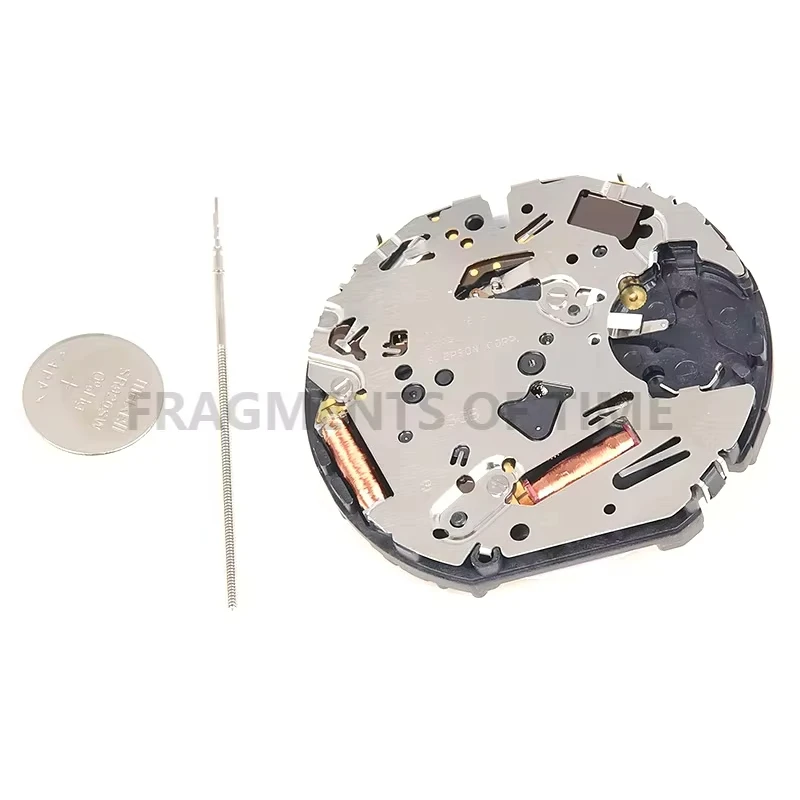 Новый и Lmport японский механизм VR3GA, 6 стрелок, 3-часовой календарь, VR3G, кварцевый механизм, ремонт часов, запасные части (art.: 3920d397ffdbe) - 3920d397ffdbe