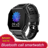 2022 smart watch bluetooth call men full touch music control sports series fitness tracker smartwatch blood pressure heart rate