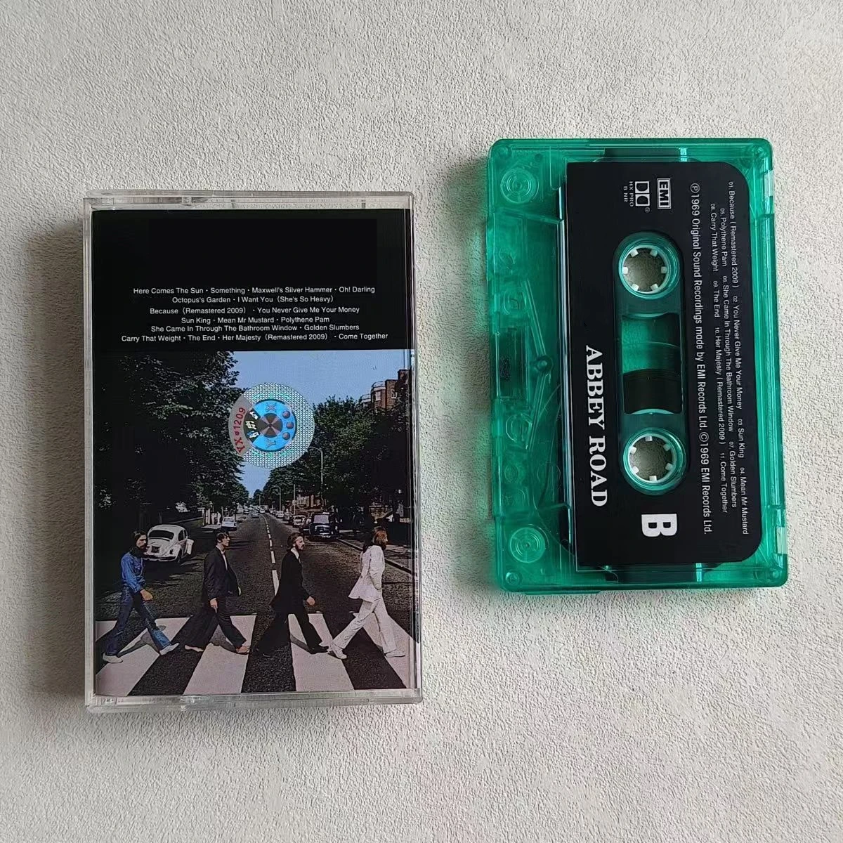 Музыкальная лента Pop Rock George Harrison Sgt Pepper's Lonely Hearts Club Band Альбом Abbey Road 3 шт. Кассеты