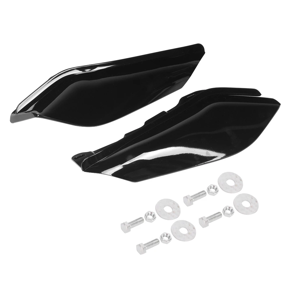 

Motorcycle Mid Frame Air Deflector Heat Shield Fit for Touring Trike Models 2009-(Glossy Black )
