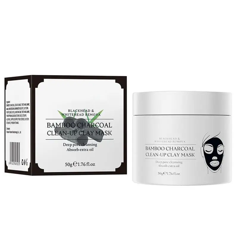 

Bamboo Charcoal Clay Masque Dead Sea Mud Masque With Bamboo Charcoal Face Pack Minimize Pores With Deadsea Mud Aloe Bamboo