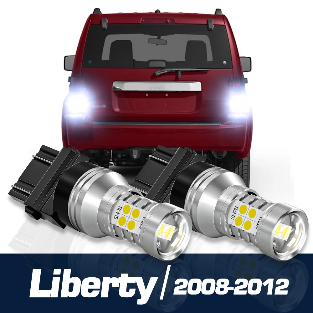 

2pcs LED Reverse Light Backup Bulb Canbus Accessories For Jeep Liberty KK 2008 2009 2010 2011 2012