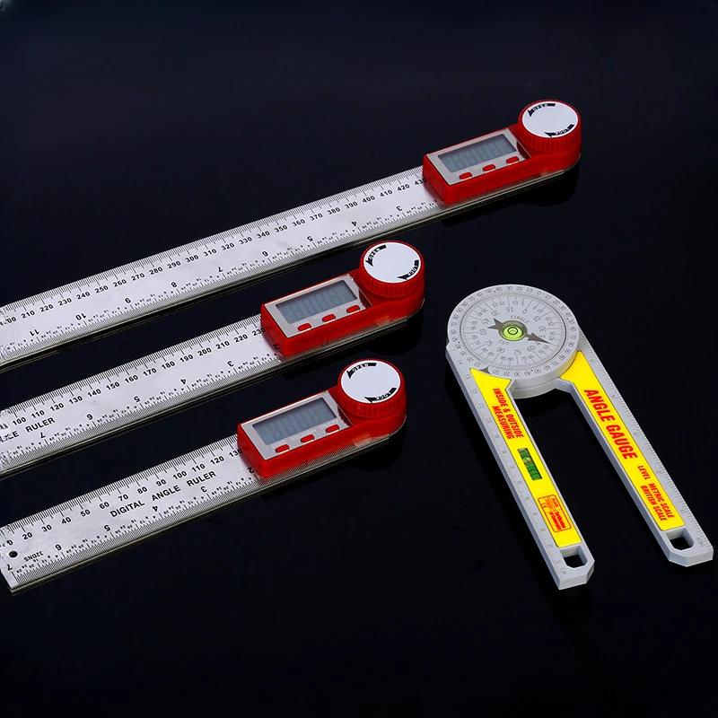 Многофункциональная линейка с цифровым дисплеем измерительная