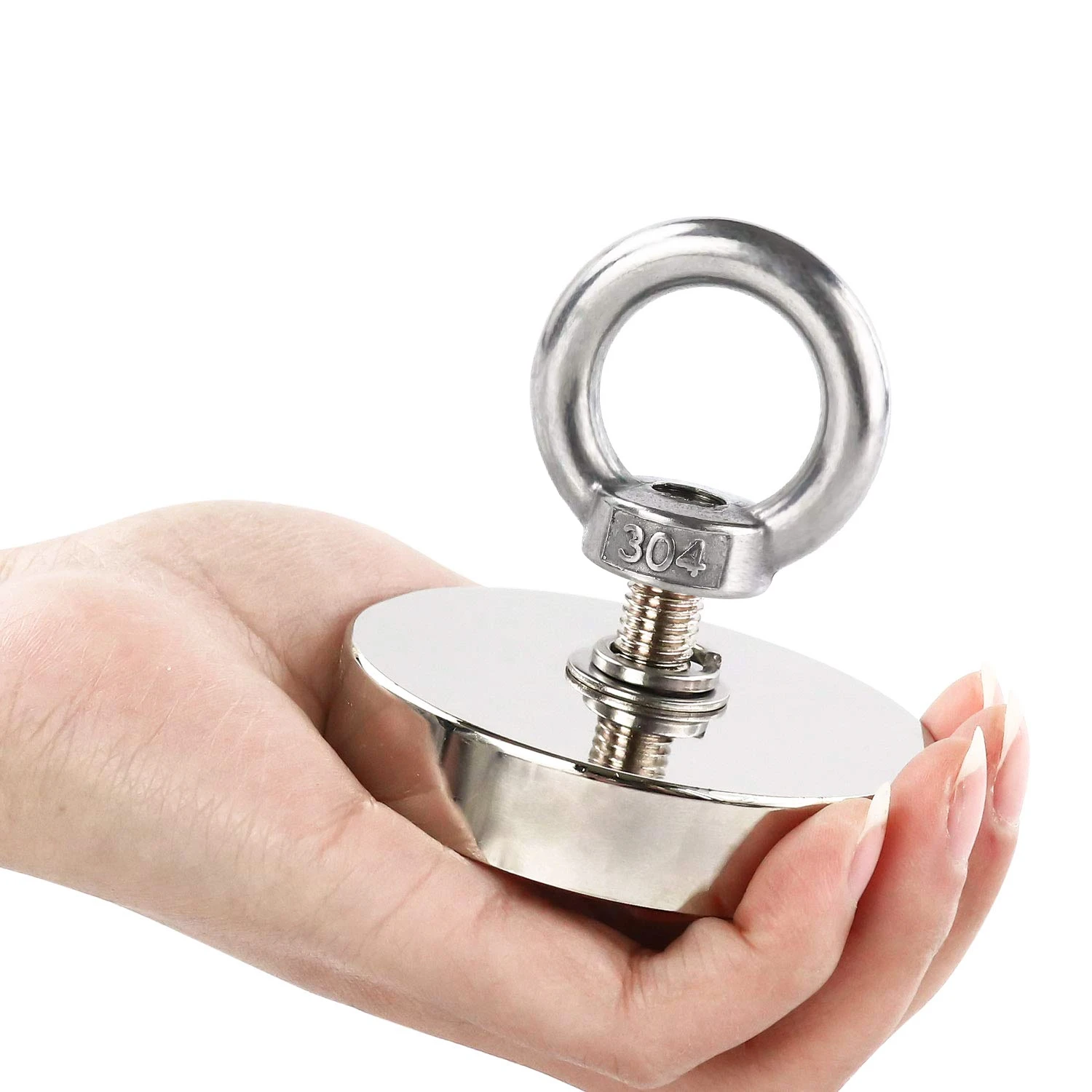

Search Magnet Strong Neodymium Magnets Fishing Magnetic Rings Super Powerful Salvage Magnets D20 25 32 36 42 48 55 60 70 80 90