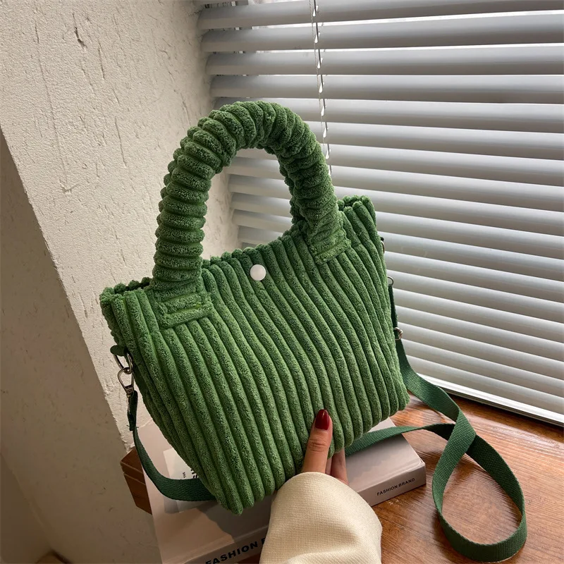 

Простая Сумка-мешок, новинка 2022, Вельветовая сумка-мессенджер через плечо, женские сумки через плечо, роскошные сумки, женская сумка, ручные ...